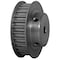 B&B Manufacturing 30-5M09-6FA5, Timing Pulley, Aluminum, Clear Anodized,  30-5M09-6FA5 - alternate 2